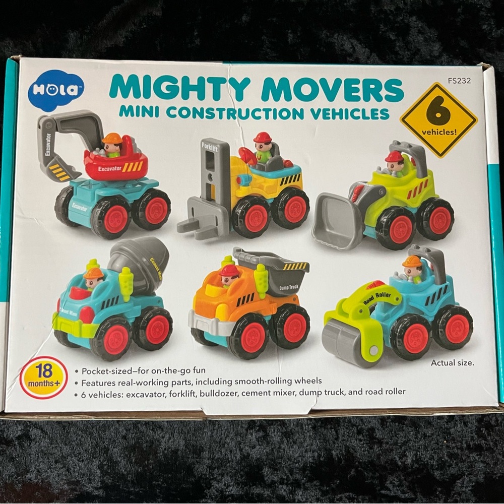Mighty Movers Mini Construction Vehicls